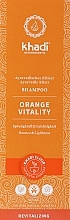 Fragrances, Perfumes, Cosmetics Orange Vitality Shampoo - Khadi Shampoo Orange Vitality