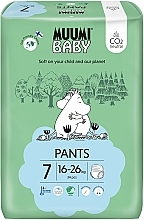 Diaper Pants, Size 7 (16-26 kg), 34 pcs - Muumi Baby — photo N1