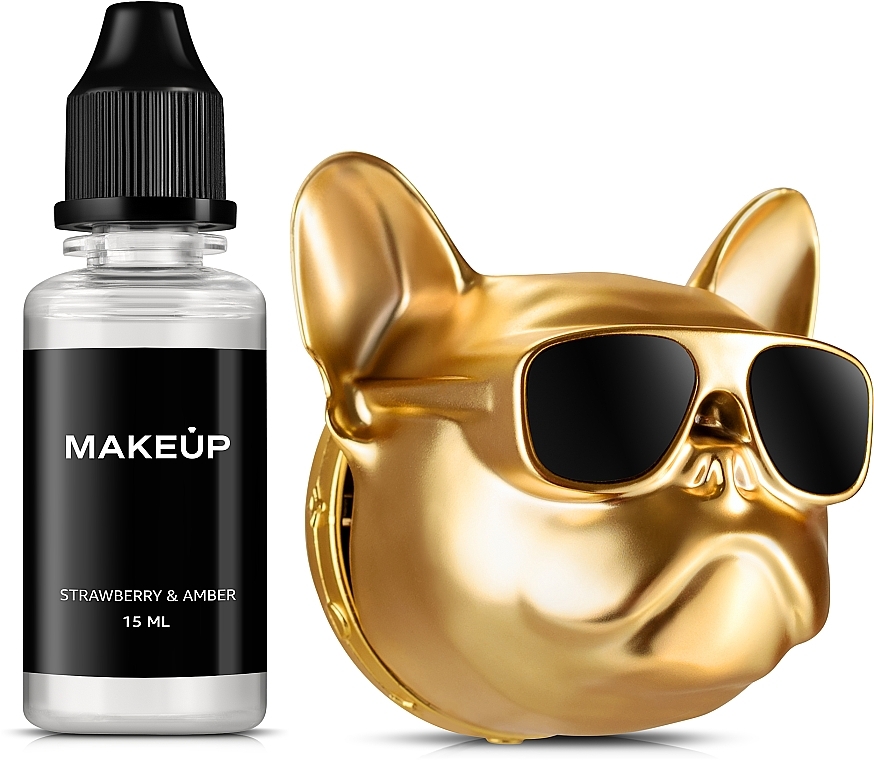 Gold Bulldog Car Perfume - MAKEUP — photo N2