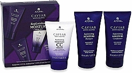 Set - Alterna Caviar Anti-Aging Replenishing Moisture Trial Kit (mini/h/cr/25ml + mini/sh/40ml + mini/cond/40ml) — photo N2