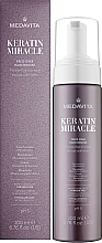 Smoothing Anti-Frizz Hair Mousse - Medavita Keratin Miracle Frizz Over Hair Mousse — photo N3