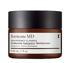 Fragrances, Perfumes, Cosmetics Intensive Moisturizing Cream with Hyaluronic Acid - Perricone MD High Potency Hyaluronic Intensive Moisturizer