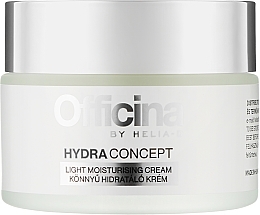 Lightweight Moisturizing Face Cream - Helia-D Officina Hydra Concept Light Moisturizing Cream — photo N2