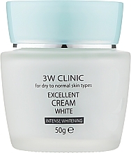 Fragrances, Perfumes, Cosmetics Face Cream - 3W Clinic Excellent White Cream