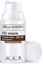 Depigmenting CC Cream - Bella Aurora CC Cream Extra Covering SPF50+ — photo N1