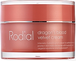 Fragrances, Perfumes, Cosmetics Velvet Face Cream with Red Resin Extract - Rodial Dragon's Blood Velvet Face Cream