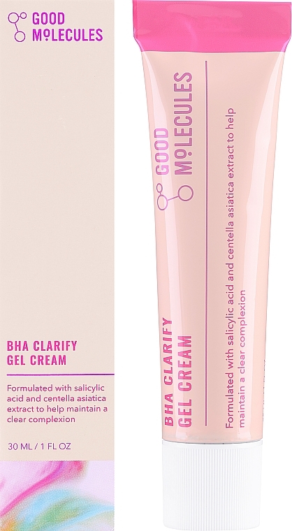 Gel-cream for the face - Good Molecules BHA Clarify Gel Cream — photo N3