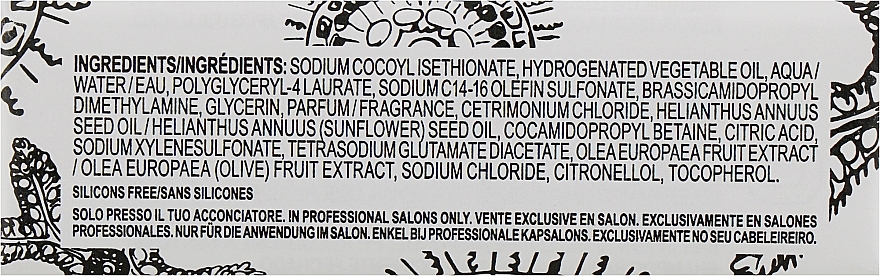 Smoothing Solid Shampoo for Coarse & Wavy Hair - Davines Essential Haircare Love Smooth Shampoo Bar — photo N2