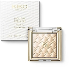 Fragrances, Perfumes, Cosmetics Eyeshadow - Kiko Milano Holiday Premiere Metallic Eyeshadow