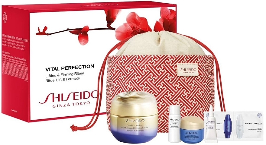 Shiseido Vital Perfection - Set, 6 products — photo N1