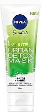 Fragrances, Perfumes, Cosmetics Face Mask - NIVEA Daily Essentials 1 Minute Urban Detox Mask