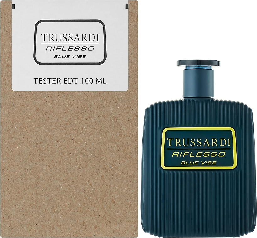 Trussardi Riflesso Blue Vibe - Eau de Toilette (tester with cap) — photo N2