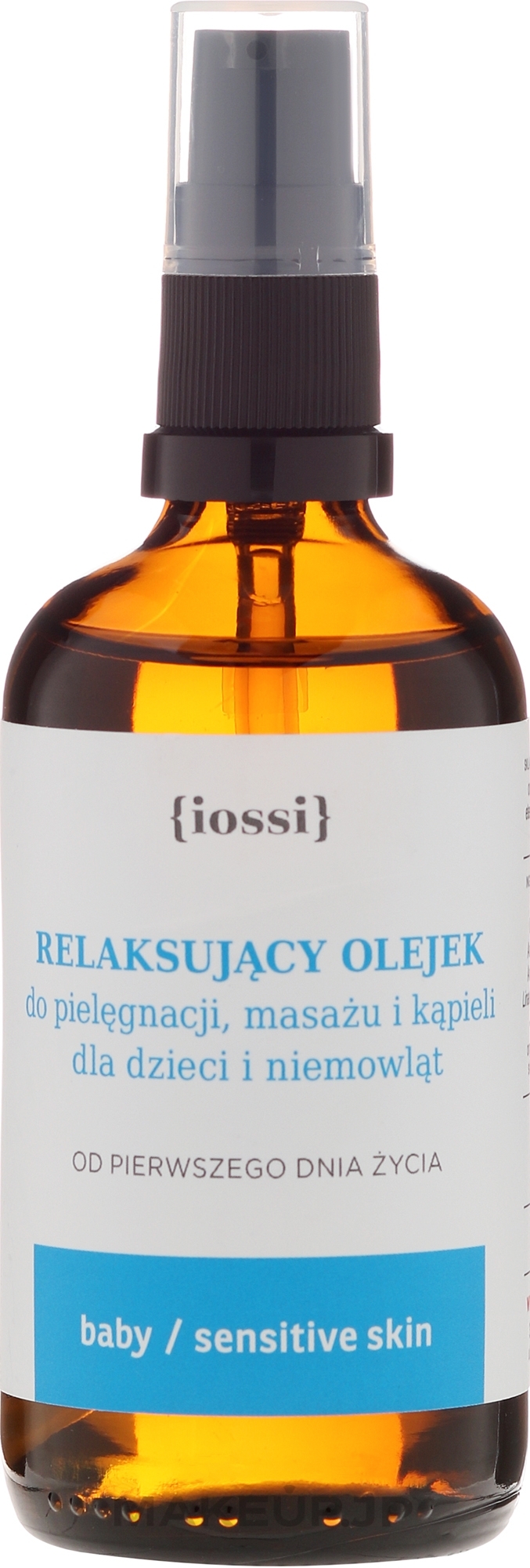 Relaxing Massage and Bath Oil - Iossi Baby Sensitive Skin — photo 100 ml