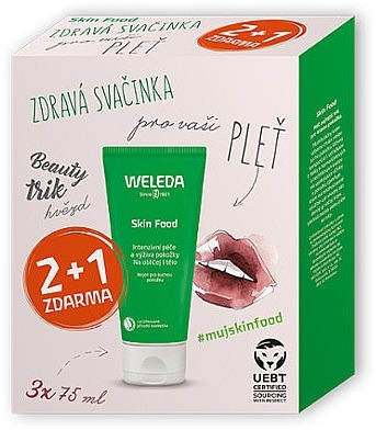 Set - Weleda Skin Food Multipack 2+1 (cr/3x75ml) — photo N1