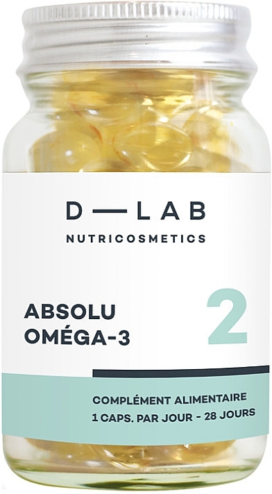 Omega-3 Dietary Supplement - D-Lab NutriCosmetics Pure Omega-3 — photo N1