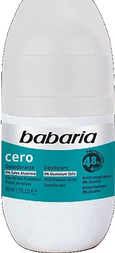 Cero Deodorant - Babaria Desodorante Roll-On — photo N1