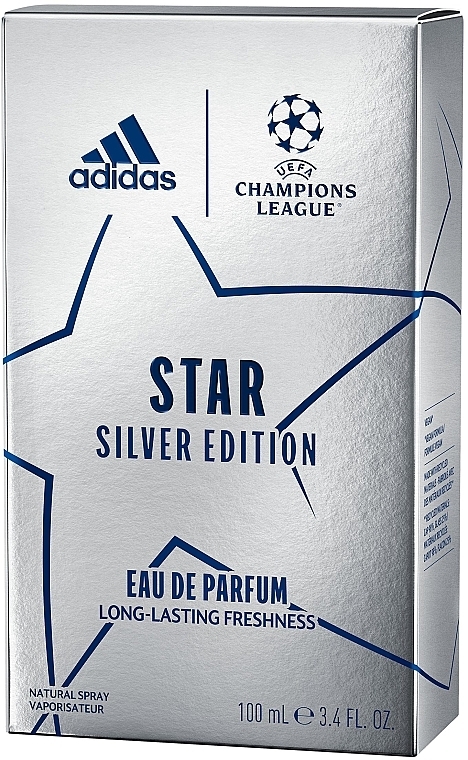 Adidas UEFA Champions League Star Silver Edition - Eau de Parfum — photo N3