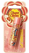 Fragrances, Perfumes, Cosmetics Lip Balm - Lip Smacker Chupa Chups Strawberry & Cream Lip Balm