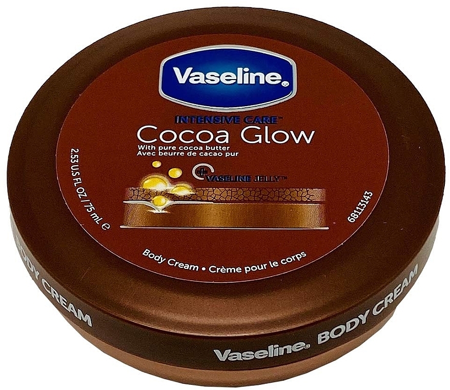 Cocoa Glow Body Cream - Vaseline Intensive Care Cocoa Glow Body Cream — photo N1