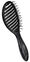 Fragrances, Perfumes, Cosmetics Oval Hair Styling Brush 03201, black - Eurostil Vent Brush Curved