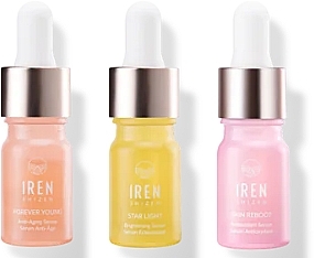 セット - Iren Shizen Glow Up Anti-Aging Discovery Kit (serum/3*5ml) — photo N2