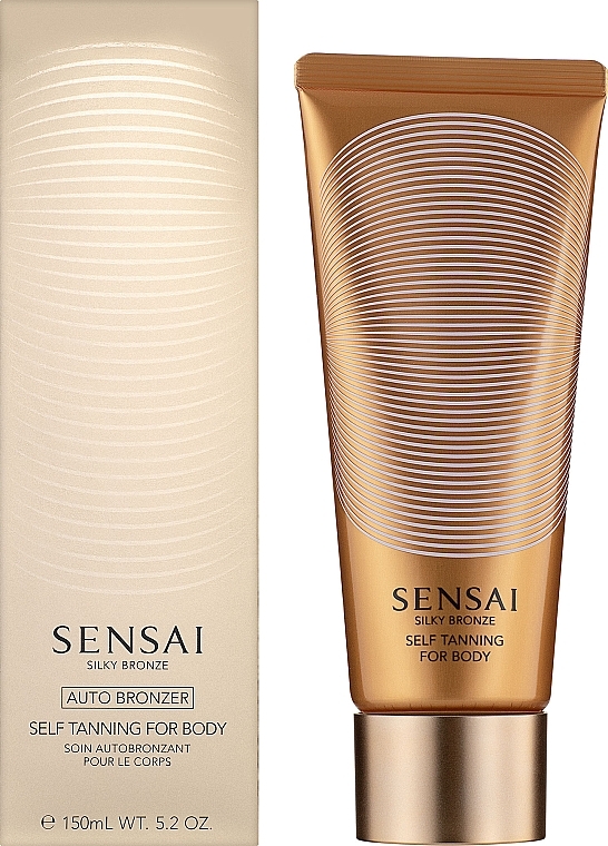 Body Tanning Lotion - Sensai Silky Bronze Self Tanning For Body — photo N2