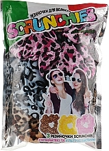 Fragrances, Perfumes, Cosmetics Hair Ties "Leopard Print" - Shokky Bandz Scrunchies