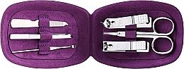 Manicure Set, purple - Three Seven Manicure Set — photo N2