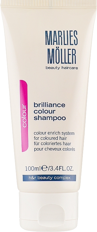 Colored Hair Shampoo - Marlies Moller Brilliance Colour Shampoo — photo N1