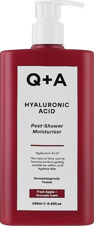 After-Shower Moisturizing Cream with Hyaluronic Acid - Q+A Hyaluronic Acid Post-Shower Moisturiser — photo N1