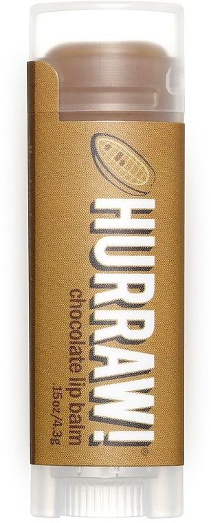 Lip Balm "Chocolate" - Hurraw! Chocolate Lip Balm — photo N1