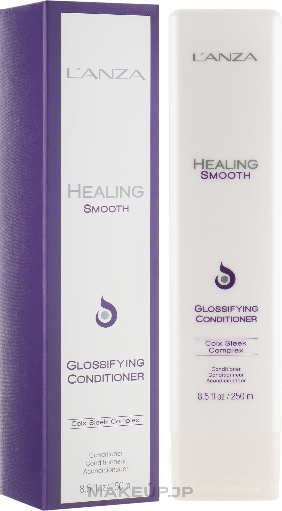 Hair Shine Conditioner - Lanza Healing Smooth Glossifying Conditioner — photo 250 ml