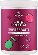 Hair Cream Mask - Kallos Hair Pro-tox Superfruits Hair Mask — photo N1