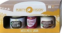 Fragrances, Perfumes, Cosmetics Set - Purity Vision Bio Wellness (b/peel/110g + butter/120ml + water/50ml)