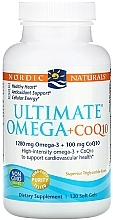 Fragrances, Perfumes, Cosmetics Dietary Supplement "Omega + Coenzyme Q10" - Nordic Naturals Ultimate Omega + CoQ10