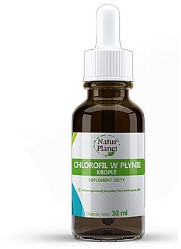 Chlorofil Nutrition Drops - Natur Planet Chlorophyll Drops — photo N1