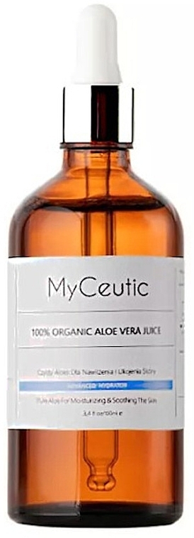 Organic Aloe Juice - MyCeutic 100% Organic Aloe Vera Juice — photo N2