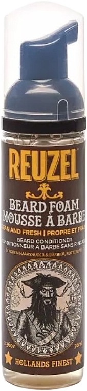 Beard Foam - Reuzel Beard Foam Clean & Fresh — photo N1