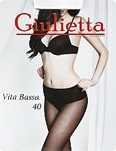 Tights "Vita Bassa" 40 Den, glace - Giulietta — photo N1