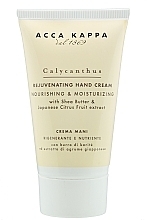 Anti-Aging Hand Cream - Acca Kappa Calycanthus Cream — photo N1