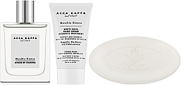 Acca Kappa White Moss - Set (edc/100ml + h/cr/75ml + soap/150g)	 — photo N2
