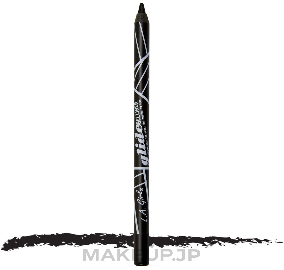 Gel Eyeliner - L.A. Girl Glide Gel Liner — photo GP351 - Very Black