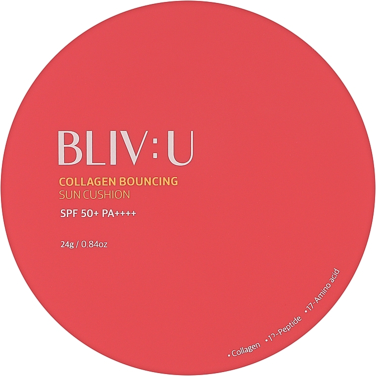 Collagen Sun Cushion - Bliv:U Collagen Bouncing Sun Cushion — photo N1