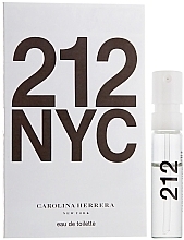 Fragrances, Perfumes, Cosmetics Carolina Herrera 212 For Women - Eau de Toilette (sample)