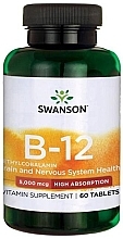 Fragrances, Perfumes, Cosmetics Dietary Supplement - Swanson Vitamin B-12, 5 mg 60 pcs