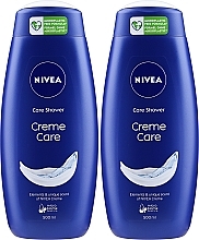 Set - Nivea Creme Care (sh/gel/2x500ml) — photo N2