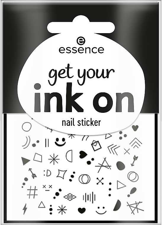 Nail Stickers - Essence Get Your Ink On Nail Sticker — photo N1