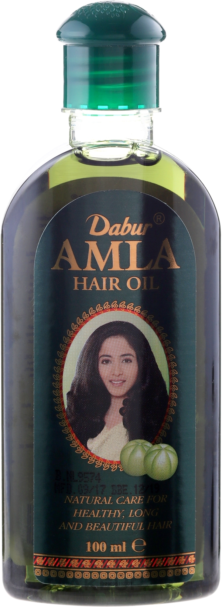 Hair Oil - Dabur Amla Healthy Long And Beautiful Hair Oil — photo 100 ml