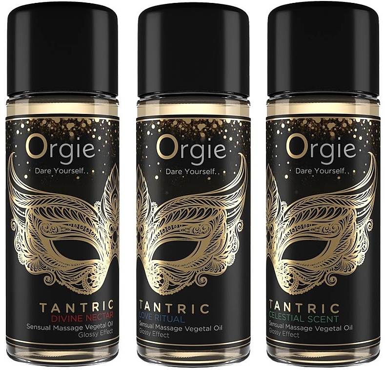 Massage Oil Set - Orgie Tantric Mini Size Collection (massage/oil/3x30ml) — photo N2