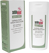 Moisturizing Face Wash Emulsion - Sebamed Anti-Dry Derma Soft Wash Emulsion — photo N1